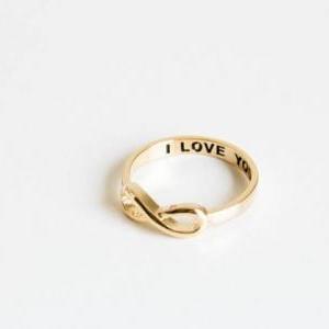 I Love You Infinity Ring, Love Ring,i Love..